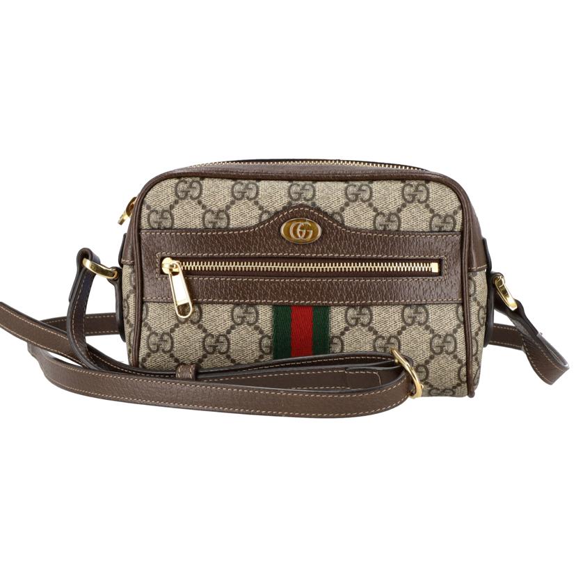 GUCCI グッチ/オフィディアGGスプリームシェリーラインショルダー/517350//041*/ABランク/75