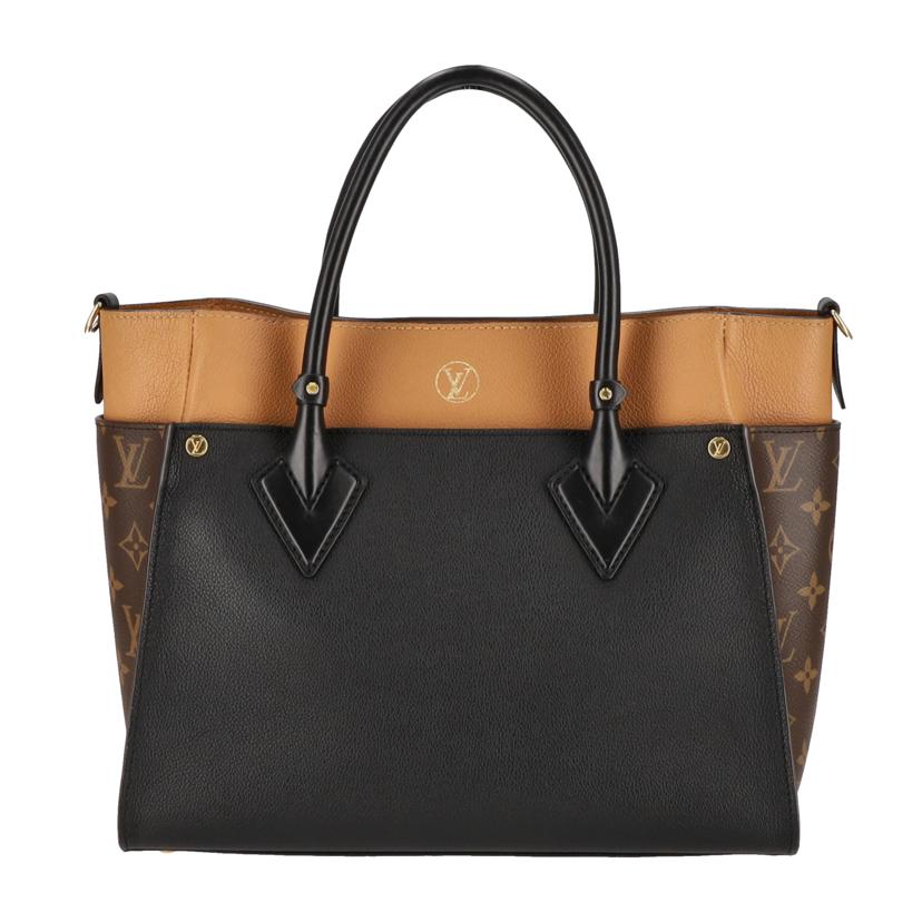 LV ルイヴィトン/オンマイサイドMM/トリヨン・モノグラム/ノワール/M53823//RFI*/Aランク/75