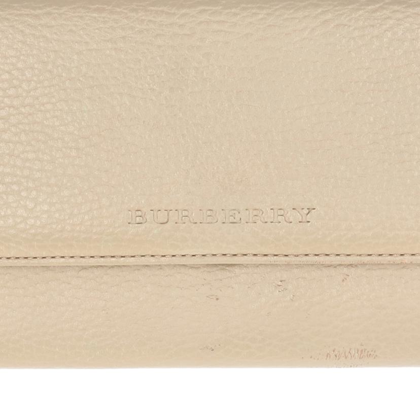 BURBERRY バーバリー/ガマ口二つ折り長財布/ベージュ//ABランク/18