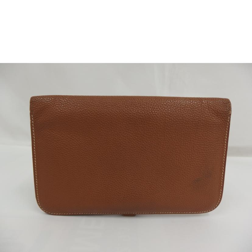 HERMES エルメス/ドゴンGM/ゴールド/トゴ//□K(******/Bランク/82