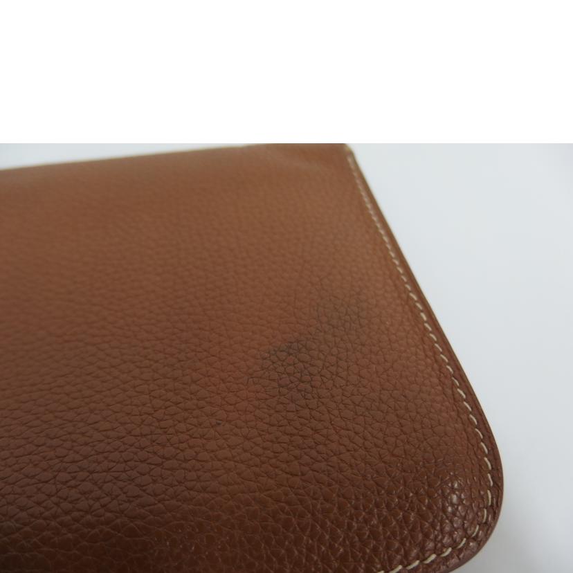 HERMES エルメス/ドゴンGM/ゴールド/トゴ//□K(******/Bランク/82