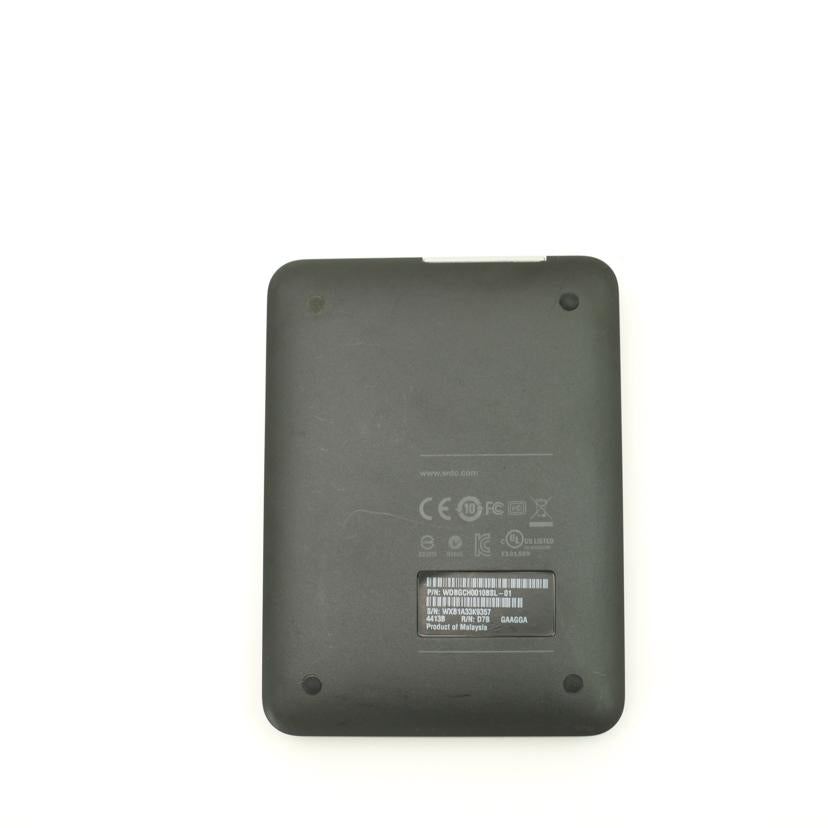 WESTERN DIGITAL ウェスタンデジタル/ポータブルHDD/WDBGCH0010BSL-01//WXB1A33K9357/Bランク/69