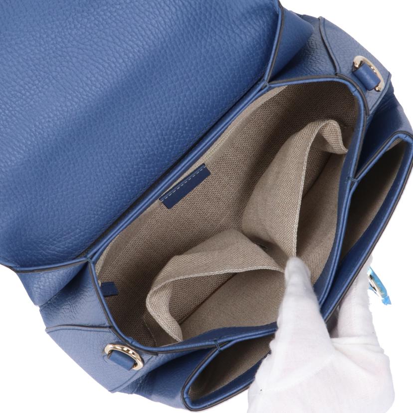 GUCCI グッチ/インターロッキングG/ショルダーバッグ/ブルー/510302//622***/SAランク/18