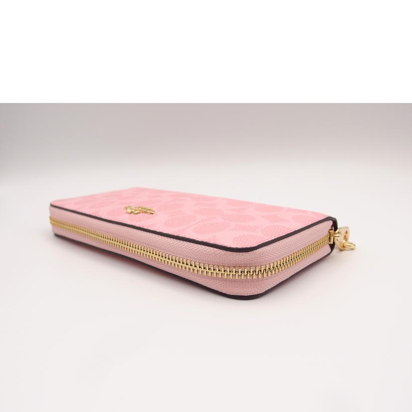 COACH コーチ/シグネチャーロングジップアラウンドウォレット/レザー/CW778//F24**/SAランク/04