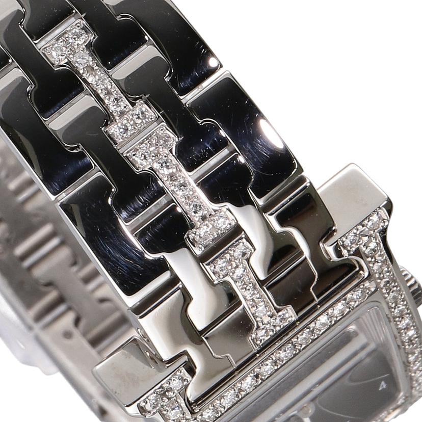 HERMES エルメス/Hウォッチ/クォーツ/アフターダイヤベゼル/HH1.210//156****/Aランク/76