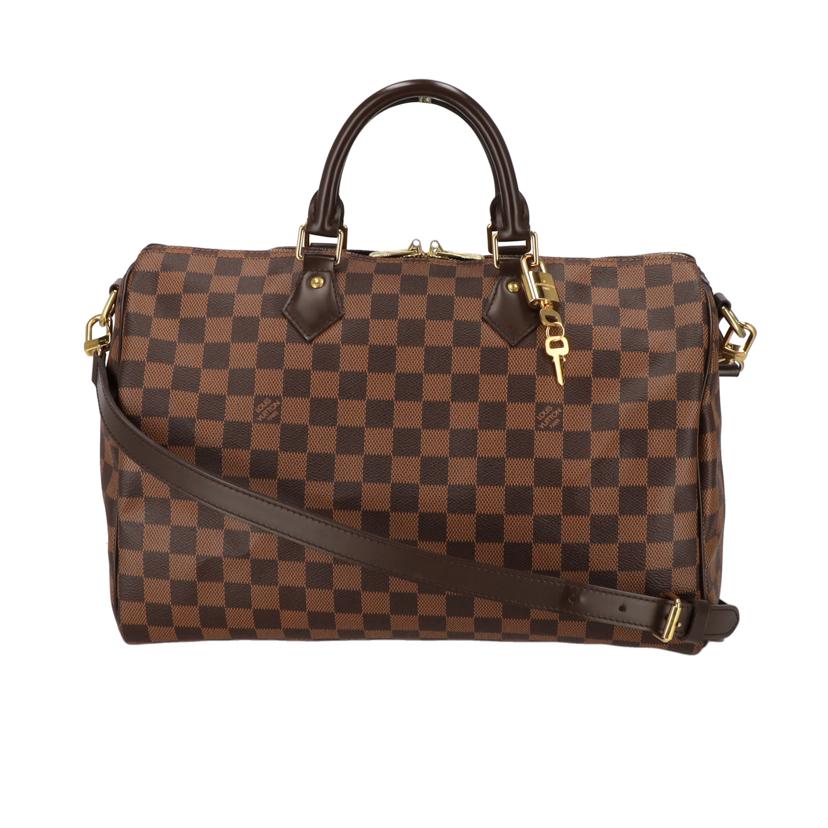 LV ルイ・ヴィトン/スピーディ・バンドリエール35/ダミエ/エベヌ/ //TR4***/Aランク/18