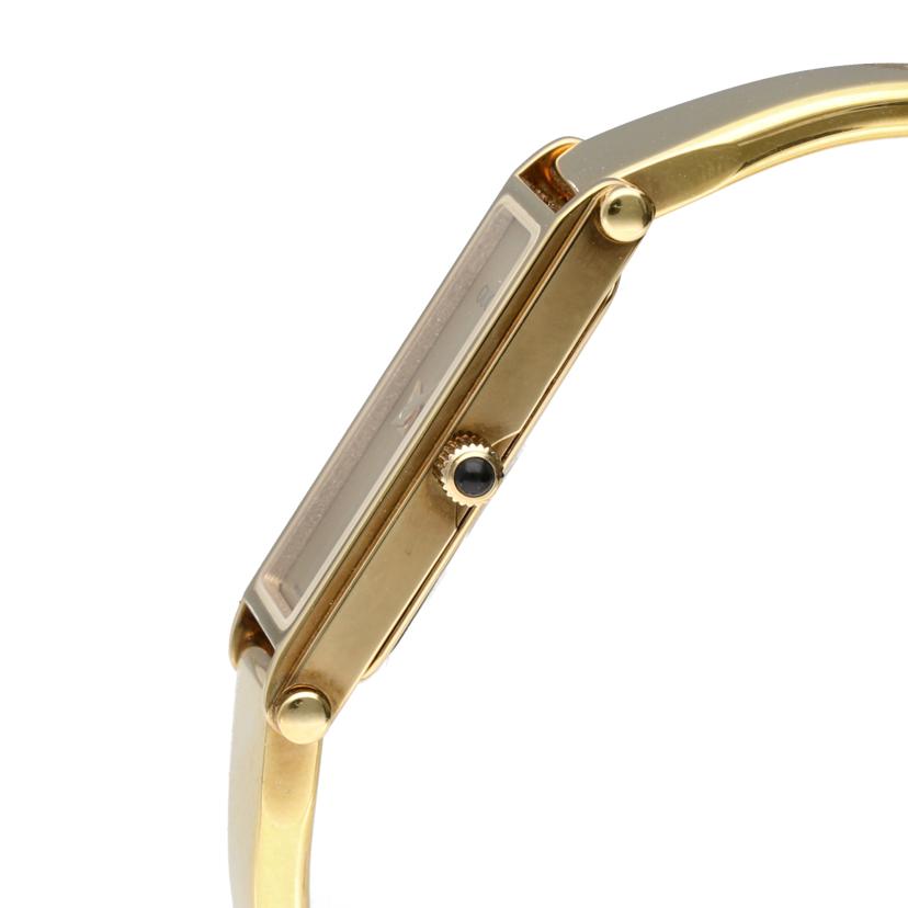 GUCCI グッチ/スクエアバングルウォッチ・ゴールド/クオーツ/1500L//043****/Aランク/06