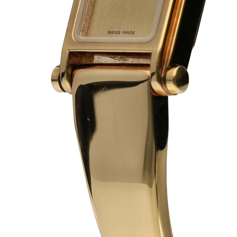 GUCCI グッチ/スクエアバングルウォッチ・ゴールド/クオーツ/1500L//043****/Aランク/06