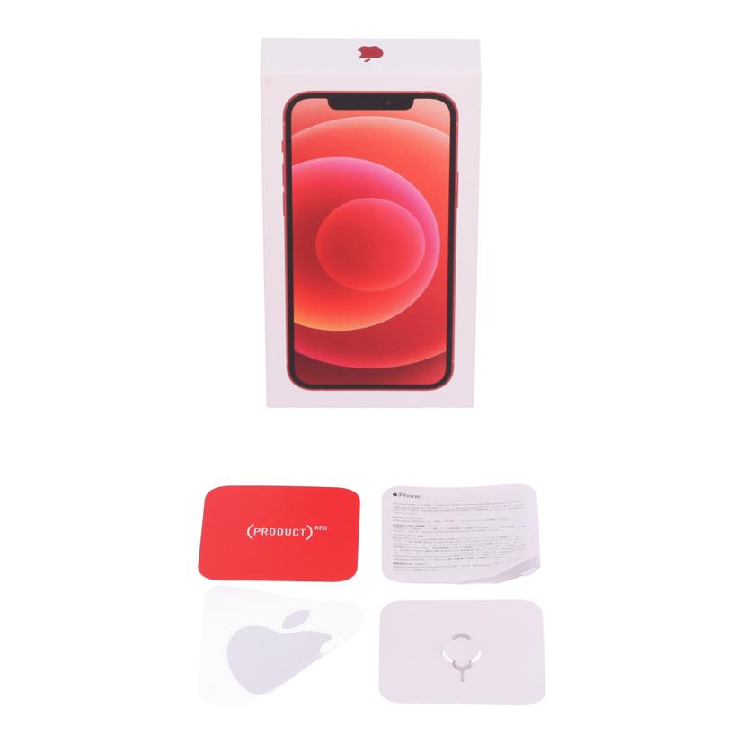 Apple au アップル /iPhone12 128GB (PRODUCT)RED/MGHW3J/A//G6TDX49E0F09/ABランク/06