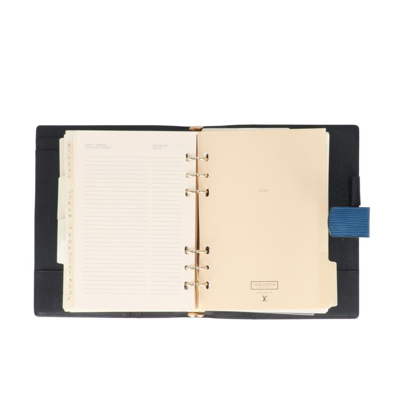 LV ルイ・ヴィトン/アジェンダGM/エピ/トレドブルー//MI1***/ABランク/18