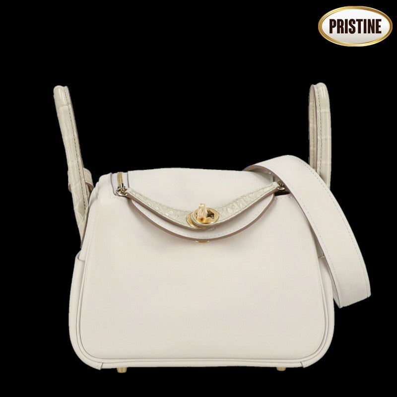 HERMES エルメス/リンディミニ20/スイフト×アリゲーター/クレ//T(2*****/SAランク/82