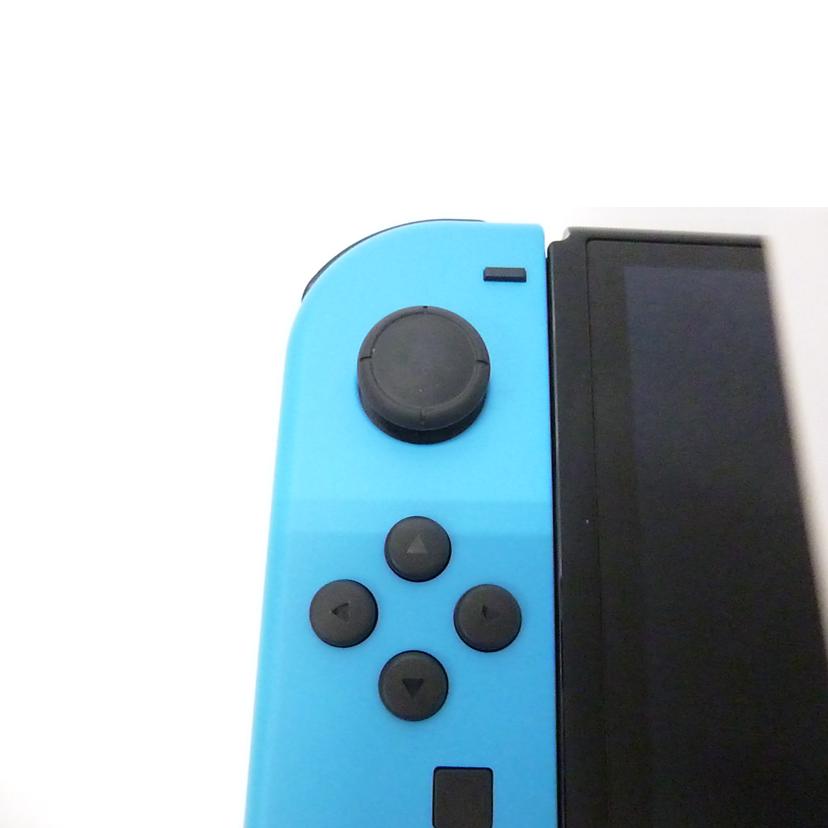nintendo 任天堂/有機ELモデルスイッチ本体ネオンブルー/レッド/HEG-S-KABAA//XTJ10939460905/ABランク/88