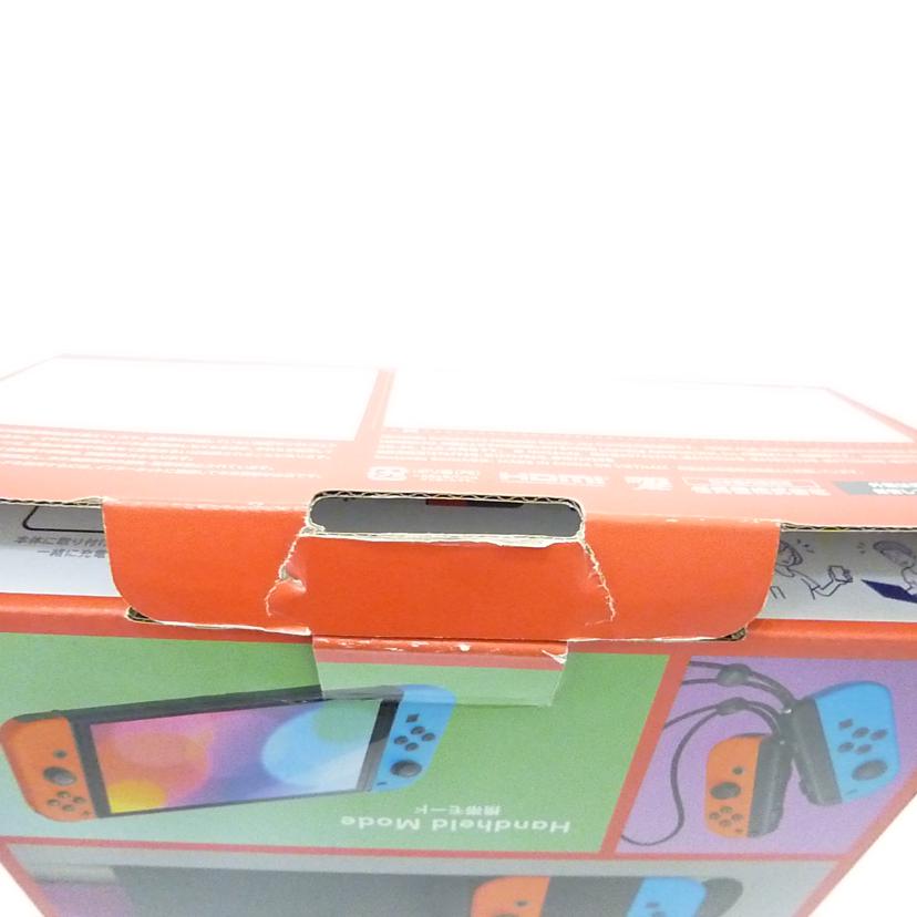 nintendo 任天堂/有機ELモデルスイッチ本体ネオンブルー/レッド/HEG-S-KABAA//XTJ10939460905/ABランク/88