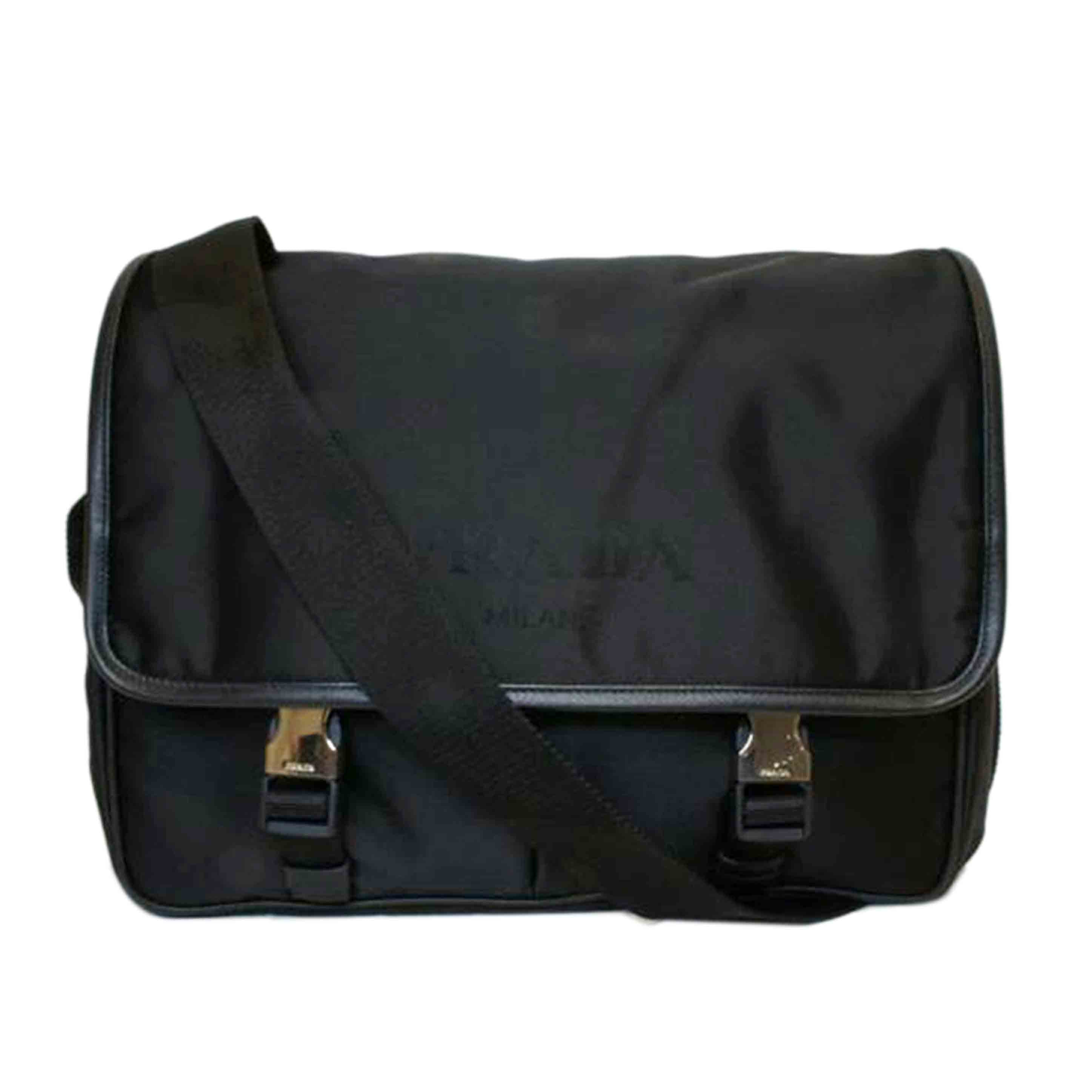 PRADA プラダ/ナイロンショルダーブラック//165/Aランク/92