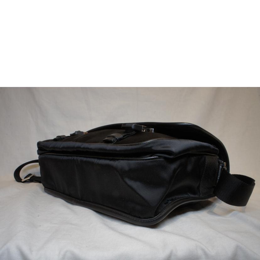 PRADA プラダ/ナイロンショルダーブラック//165/Aランク/92