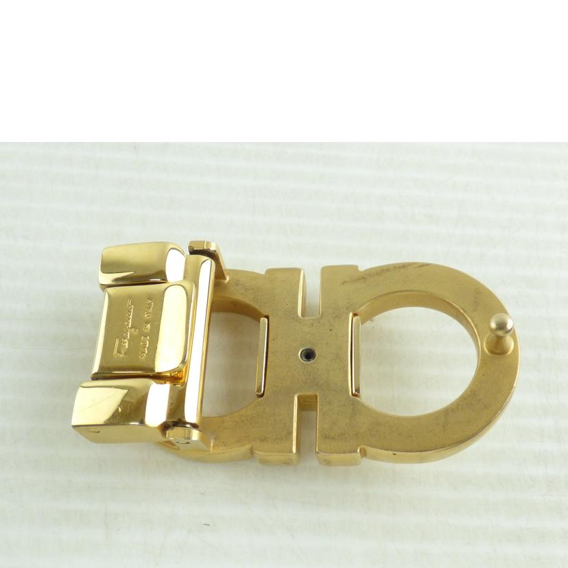 Ferragamo フェラガモ/ダブルガンチーニバックル/ゴールド色//8U0*/Bランク/64