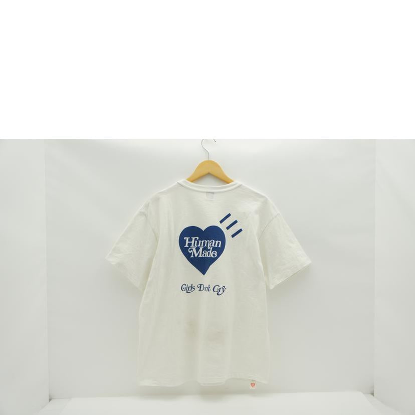 HUMAN MADE ヒューマンメイド/Girls Don't Cry Tシャツ/L/ホワイト//Bランク/01