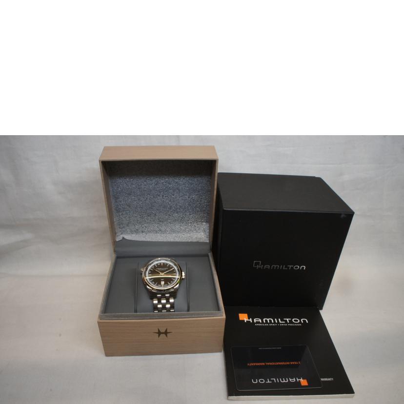 HAMILTON ハミルトン/ジャズマスターGMT/SS/オートマ裏スケ/H326950/H32695//640***/Aランク/92