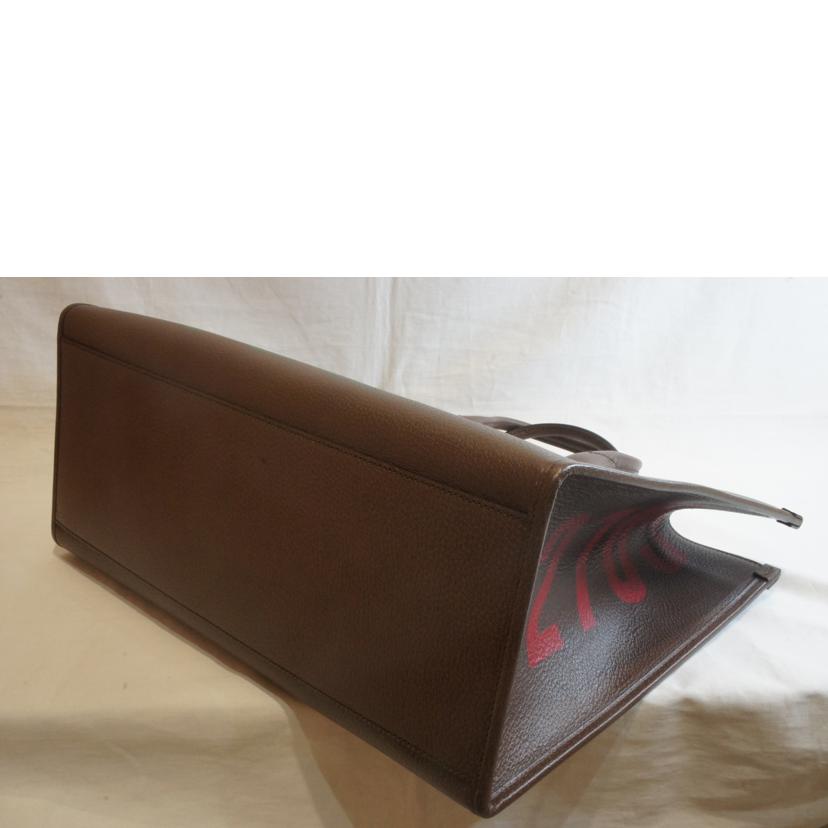 GUCCI グッチ/100th Anniversary/100周年記念レザートートペイント/676667//520***/Aランク/92