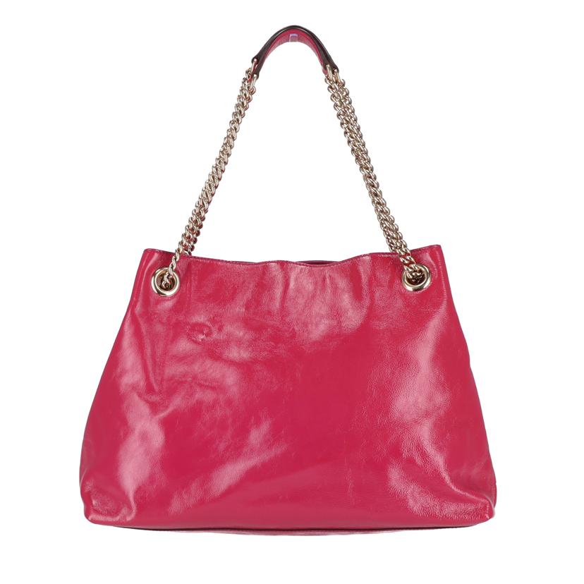 GUCCI グッチ/ソーホーエナメルバック/308982//001***/ABランク/07