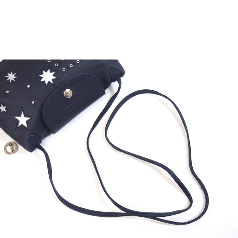 LONGCHAMP ロンシャン/プリアージュエトワールスターレザーショルダー//ABランク/71