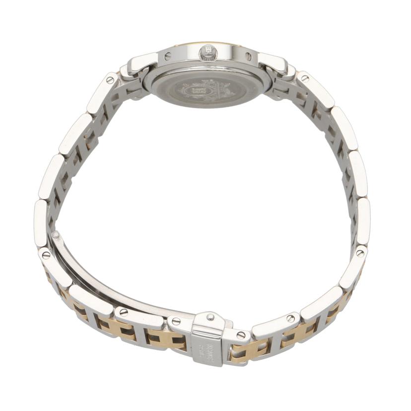 HERMES エルメス/クリッパー・ホワイト/レディース/クオーツ/CL4.220//199****/Aランク/06