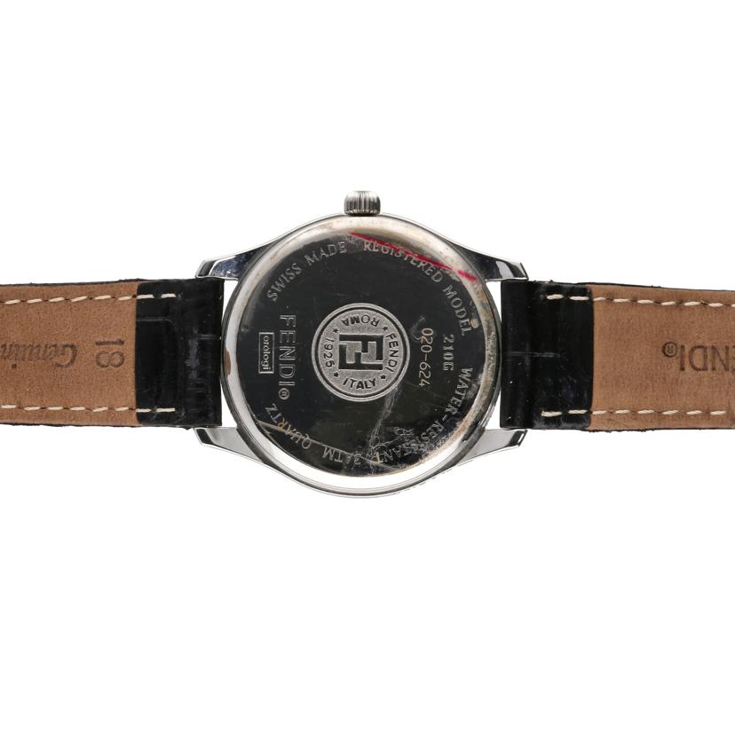 FENDI フェンディ/ラウンドフェイスウォッチ/メンズ/クオーツ/210G//020****/Aランク/18