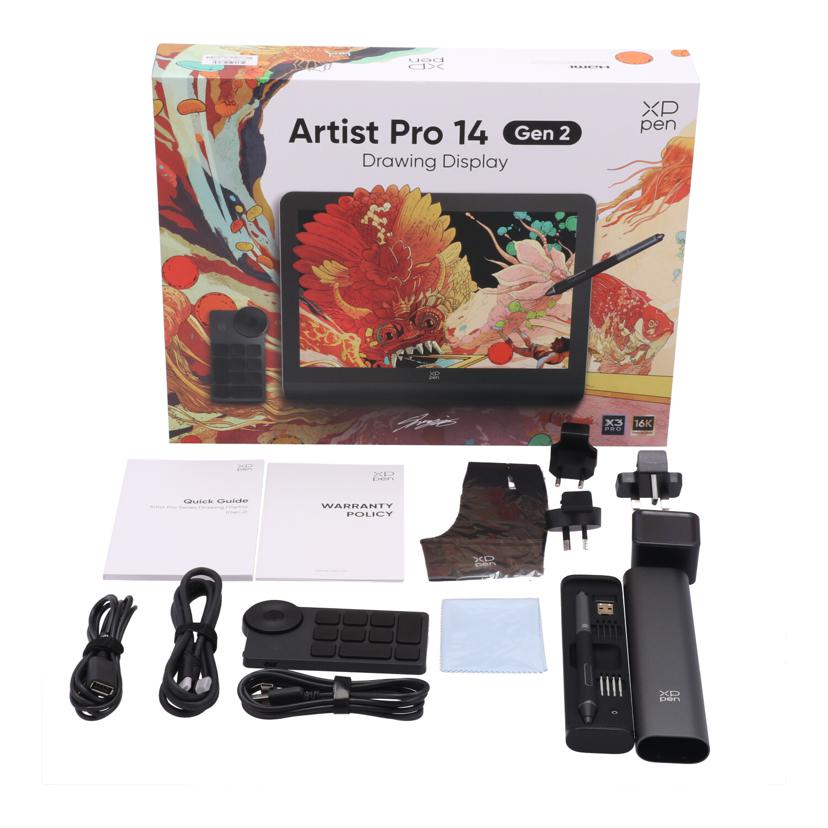 XP-Pen エックスピーペン /液晶ペンタブレット/Artist Pro 14 Gen2/MD140FH//XL1416NTK124B00727/Aランク/63