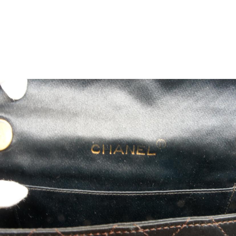 CHANEL シャネル/サテン地マトラッセチェーンショルダーミニ//136****/ABランク/92