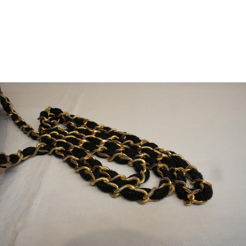 CHANEL シャネル/サテン地マトラッセチェーンショルダーミニ//136****/ABランク/92