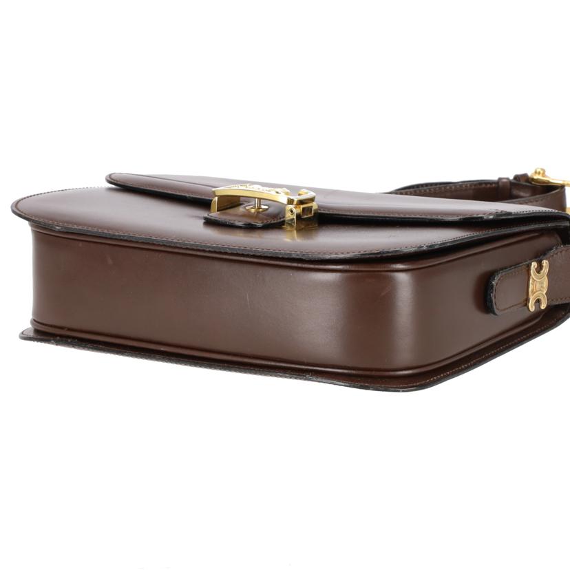 CELINE セリーヌ/馬車金具ショルダーバッグ//ABランク/09