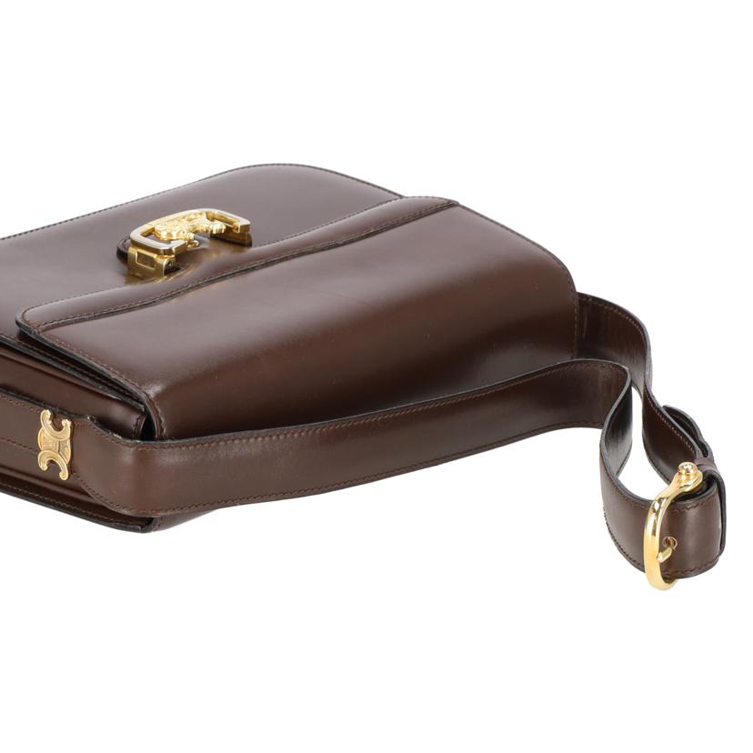 CELINE セリーヌ/馬車金具ショルダーバッグ//ABランク/09