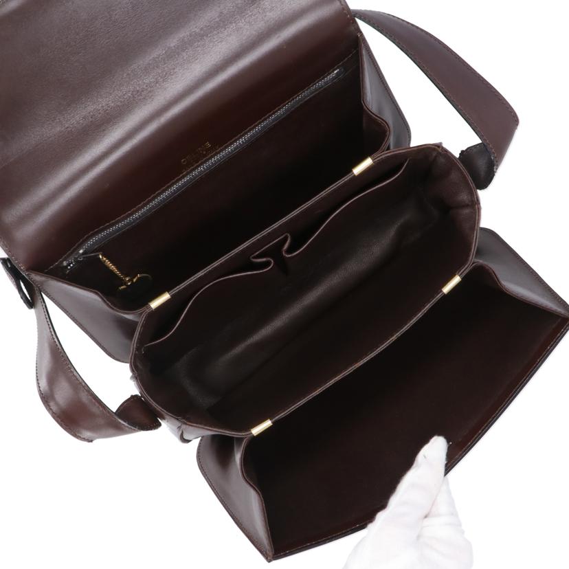 CELINE セリーヌ/馬車金具ショルダーバッグ//ABランク/09