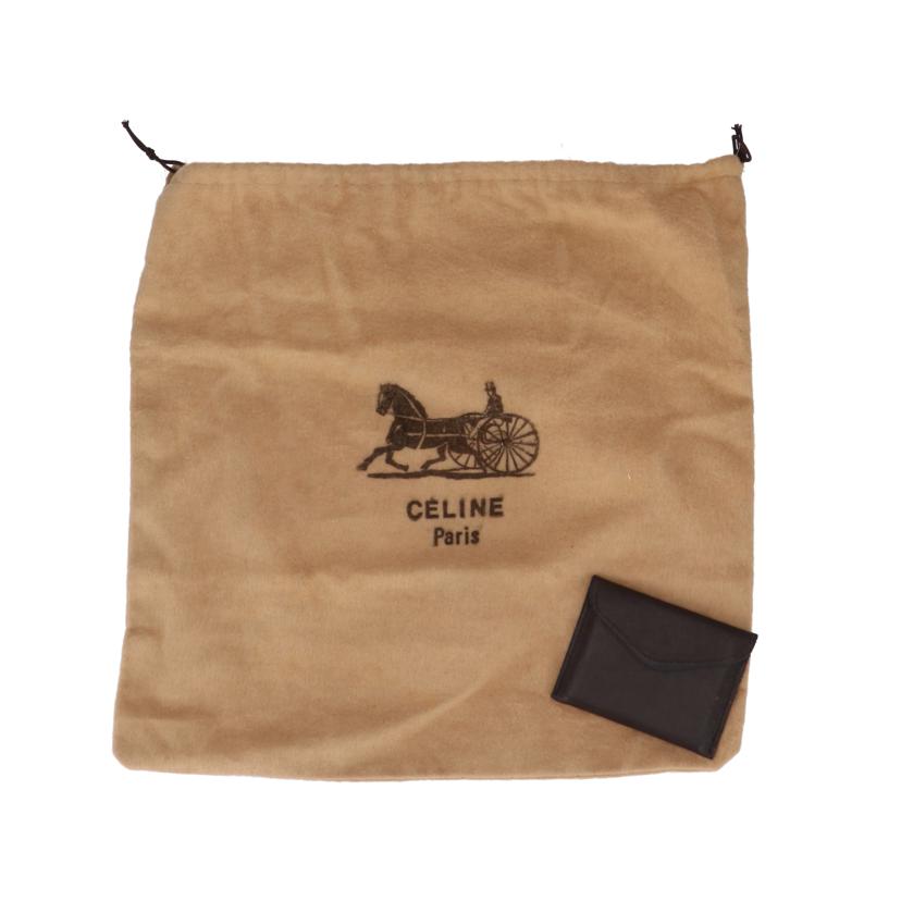 CELINE セリーヌ/馬車金具ショルダーバッグ//ABランク/09