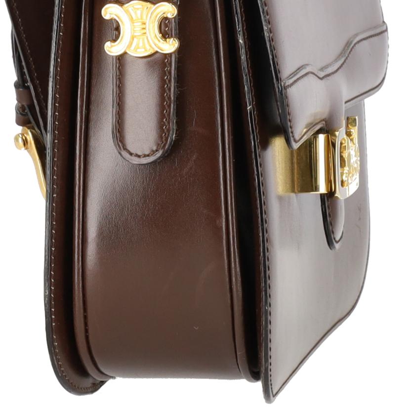 CELINE セリーヌ/馬車金具ショルダーバッグ//ABランク/09