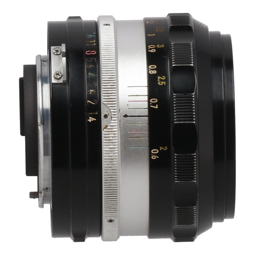 Nikon ニコン/交換レンズ/50mm/S Auto 50mm F1.4//1567802/BCランク/09
