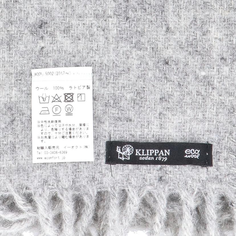 KLIPPAN クリッパン/KLIPPAN ストール グレー//Bランク/78