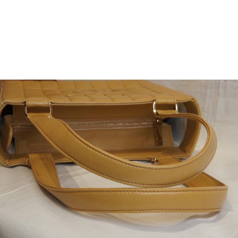 CHANEL シャネル/チョコバーハンドブラウン//728****/ABランク/92