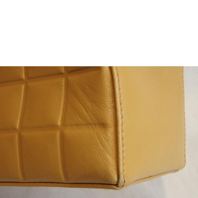 CHANEL シャネル/チョコバーハンドブラウン//728****/ABランク/92