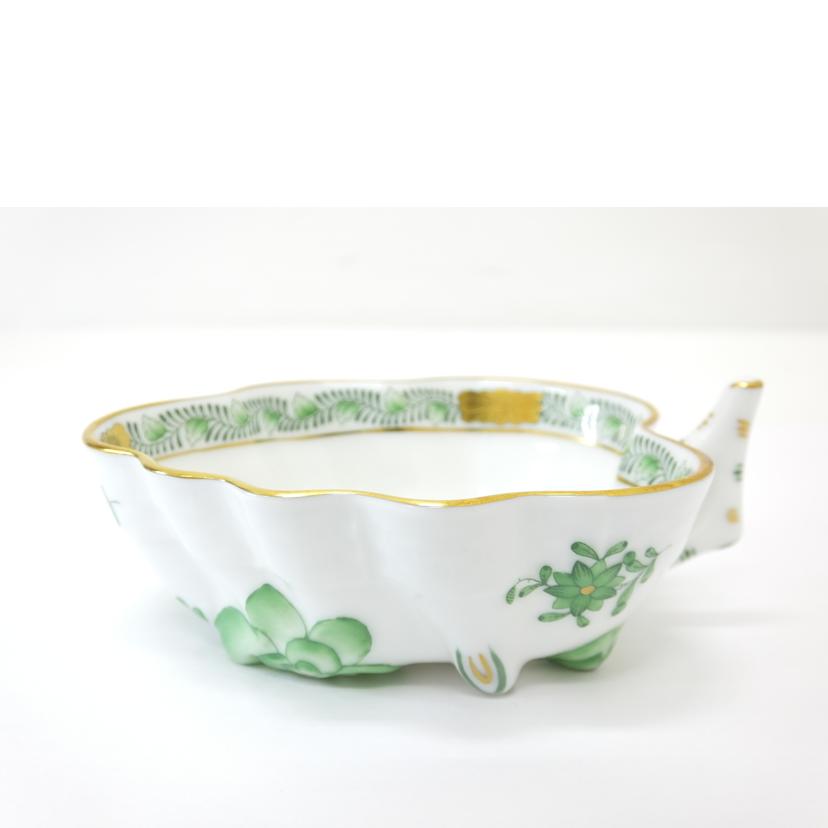 HEREND ヘレンド/シュガートレー/アポニーグリーン//Aランク/88