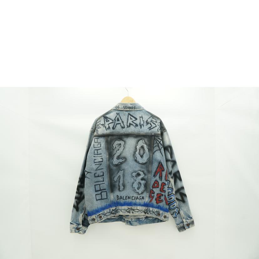 BALENCIAGA バレンシアガ/グラフィックデニムジャケット/534556//ABランク/67