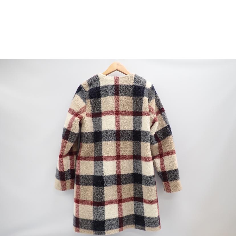 BLUE LABEL CRESTBRIDGE ブルーレーベル/★BLUE LABEL CRESTBRIDGEクレストブリッジチェックシープボア/55F09-474-42//36/BCランク/62