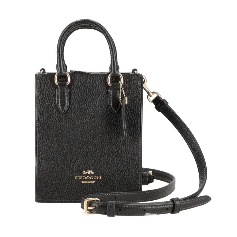 COACH コーチ/ノースサウスミニ2wayショルダー/黒/B2311//CJ5**/Aランク/75