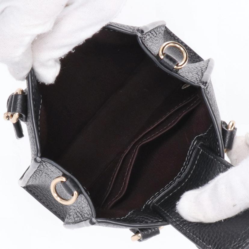 COACH コーチ/ノースサウスミニ2wayショルダー/黒/B2311//CJ5**/Aランク/75