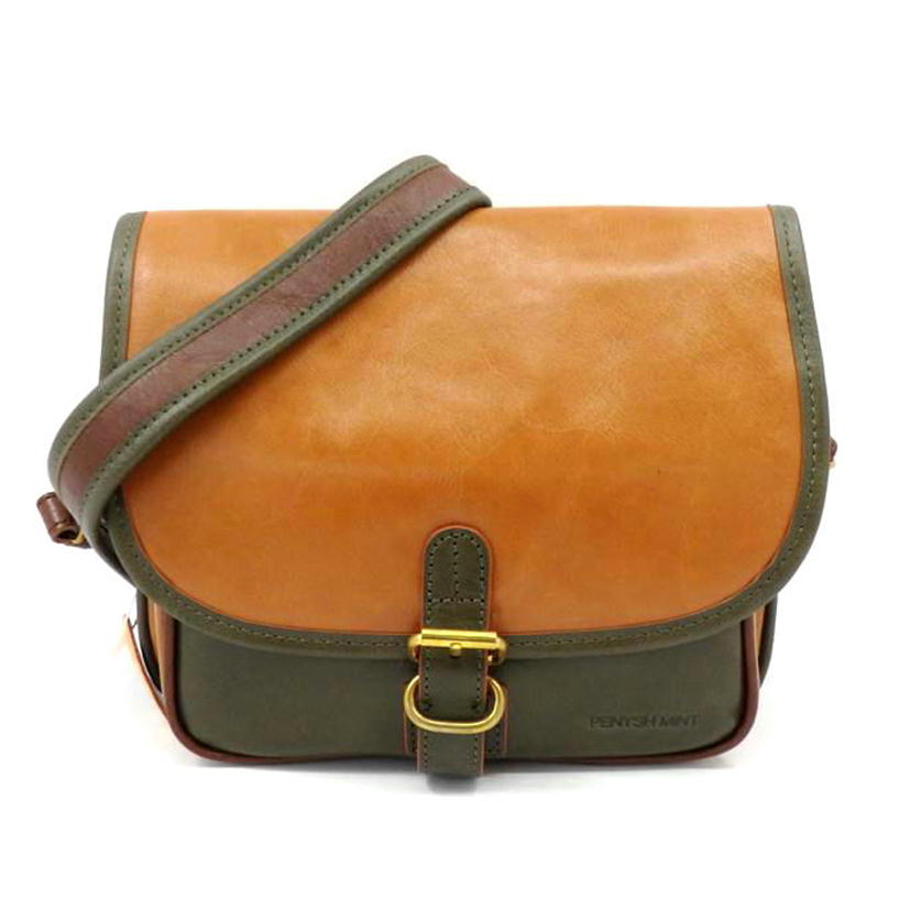 PENYSHMINT ペニッシュミント/レザーショルダーバッグ//Aランク/77