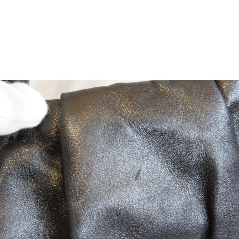 PRADA プラダ/ラムレザーミニハンド2WAYブラック//7/Aランク/92