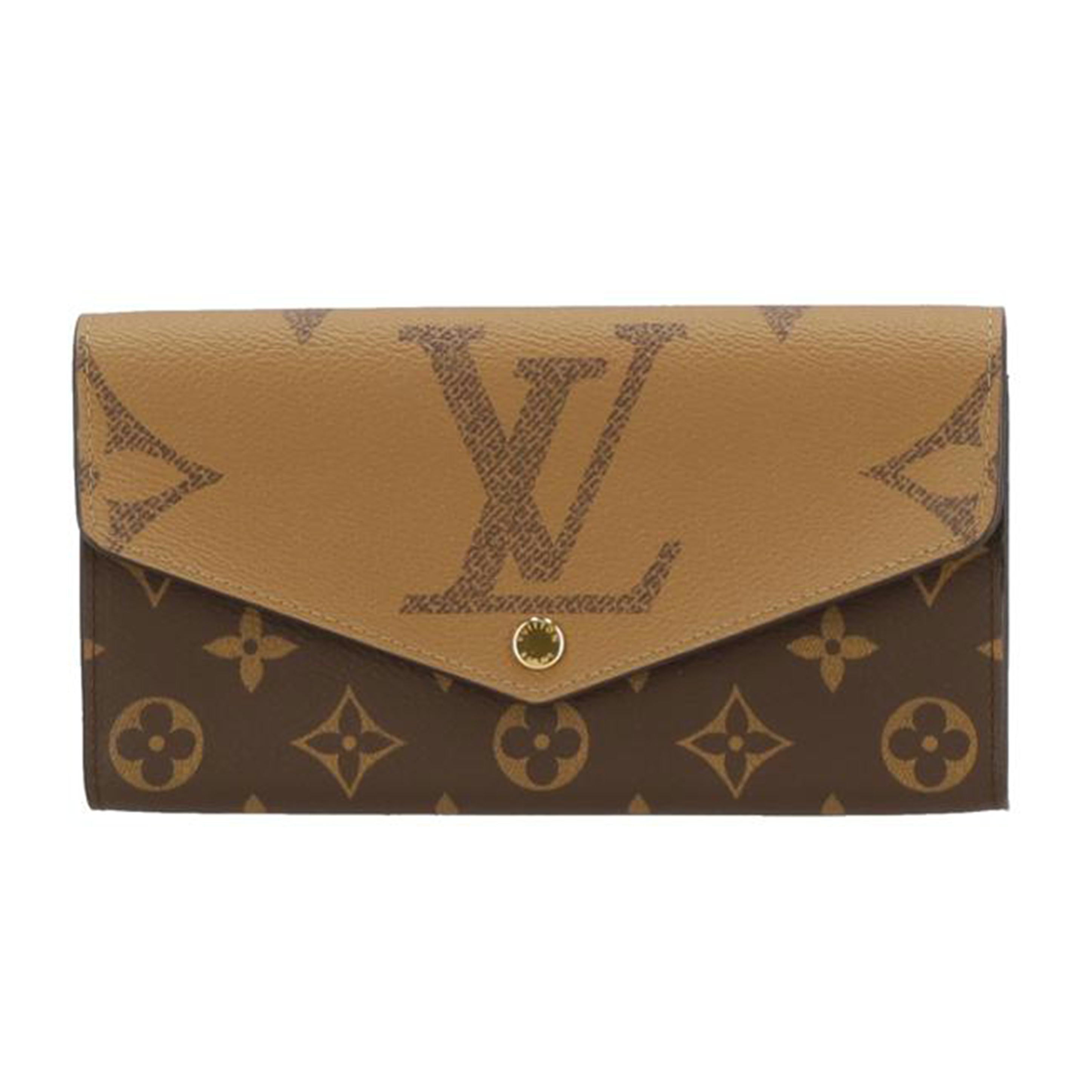 LOUIS VUITTON ルイ・ヴィトン/ポルトフォイユ・サラ/モノグラム・ジャイアント リバース/M80726//RFI****/Aランク/40