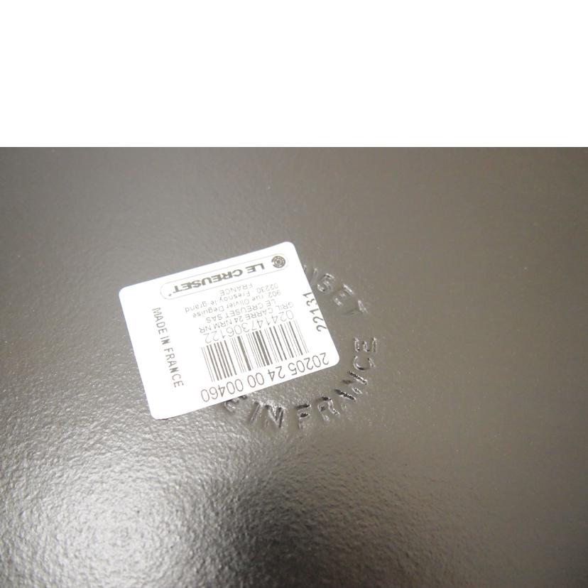 LE CREUSET ルクルーゼ/グリルカレ24cm//22131/Aランク/88