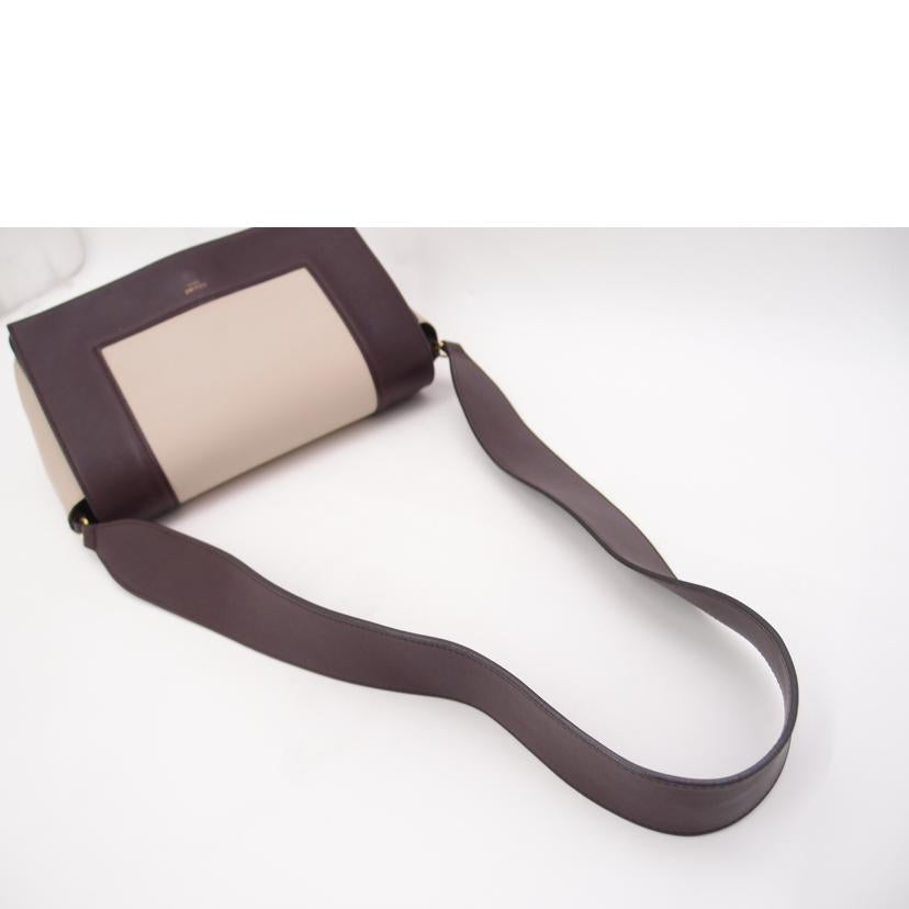 CELINE セリーヌ/フレームミディアムショルダー/バイカラー/180263//CE2***/Aランク/69