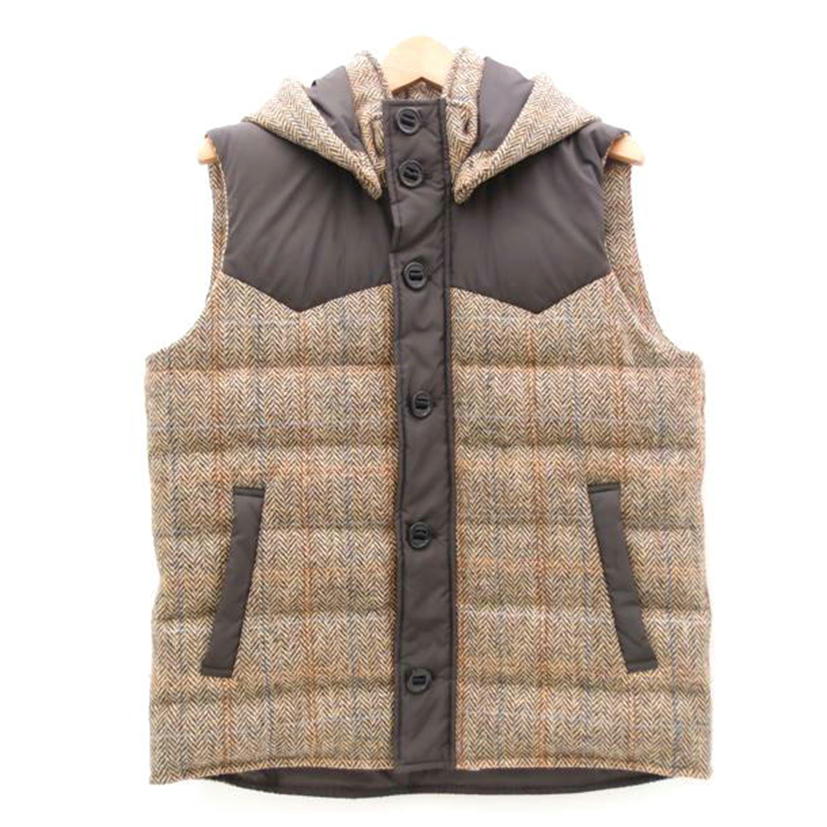 BARNEYS NEWYORK バーニーズニューヨーク/BARNEYS NEWYORK ツイードダウンベスト//Aランク/69